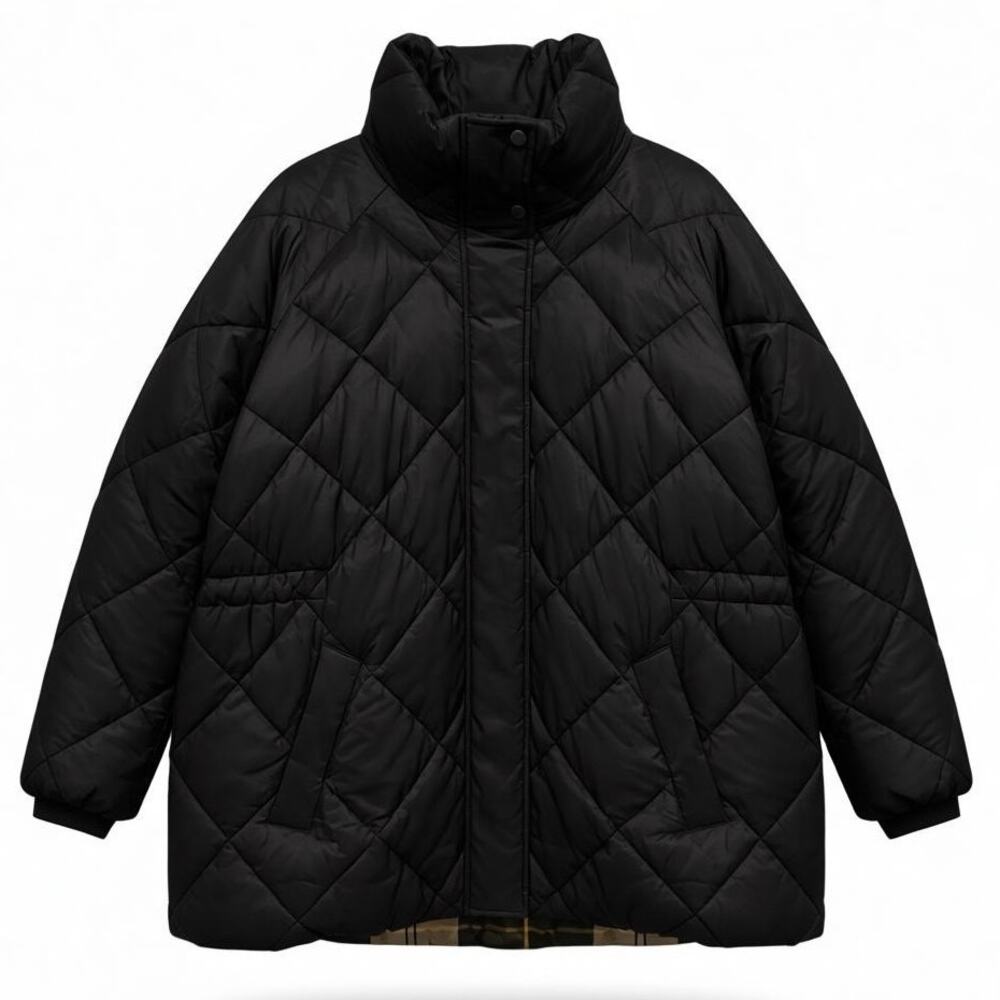 Barbour Hoxa Quilted Puffer Jacket Plus Size 1X